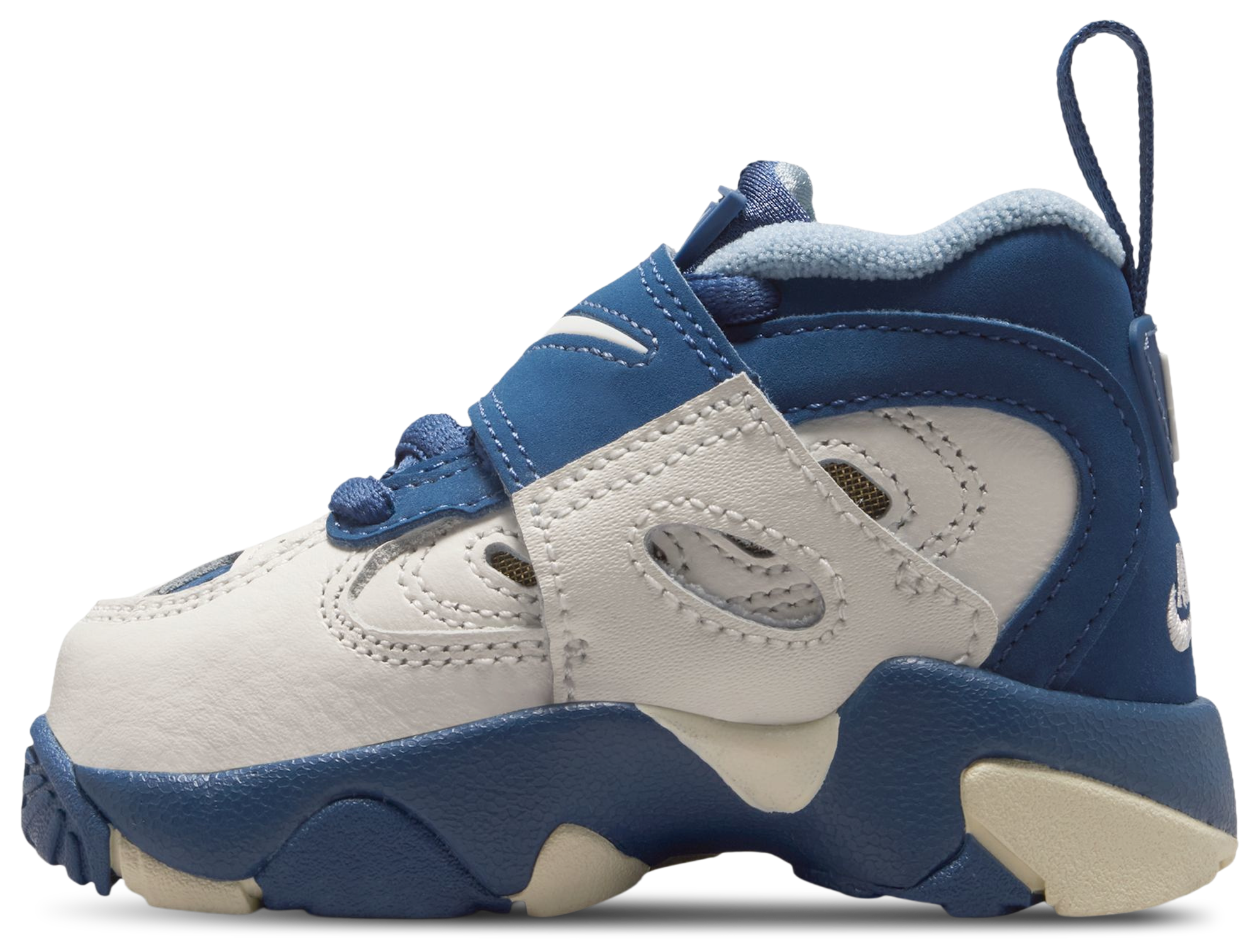 Nike Air Diamond Turf II 童款 - Sail/Mystic Navy/Blue Grey - Image 2