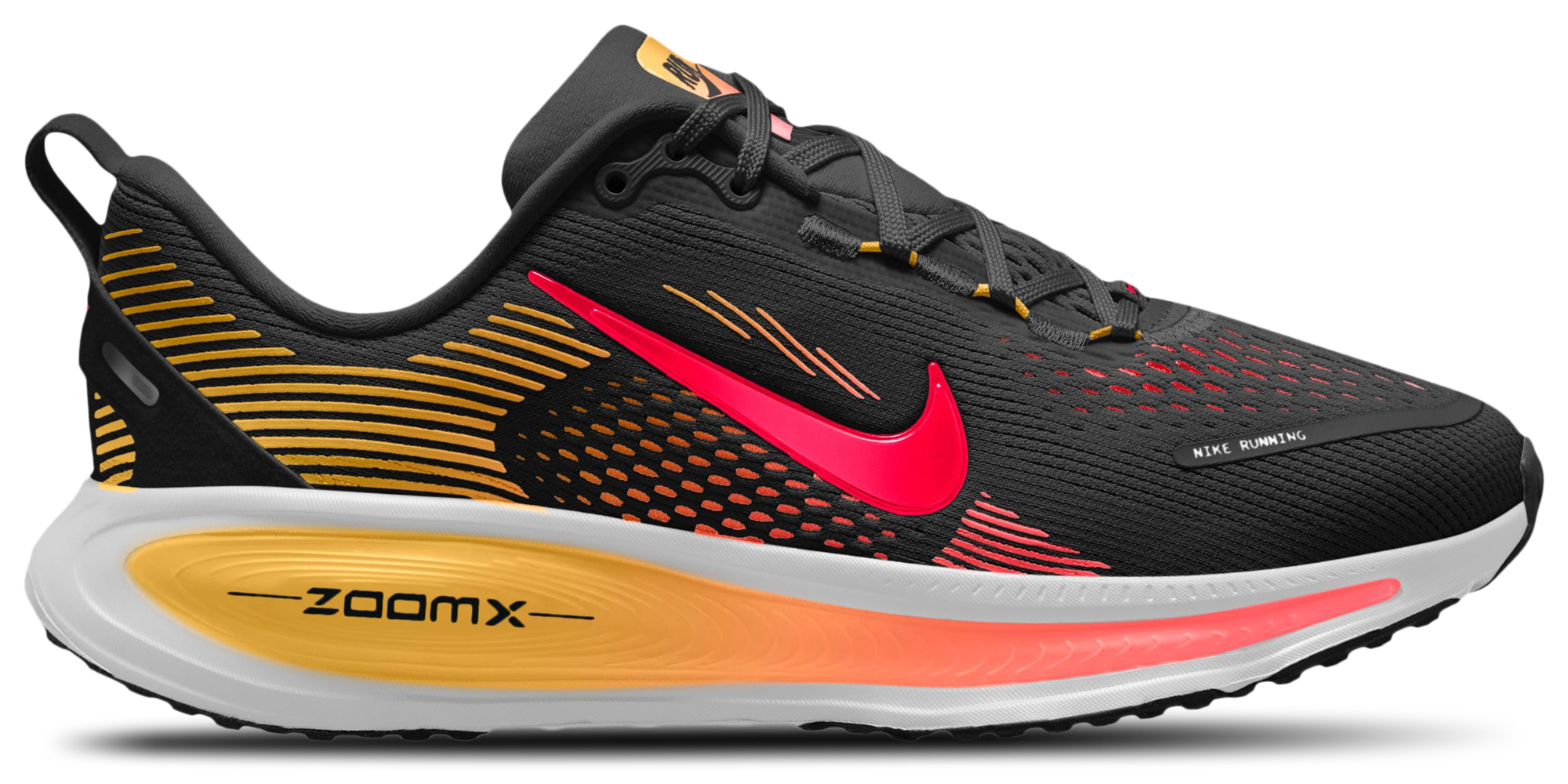 Nike Vomero 18 童款 - Black/Bright Crimson/Light Crimson - Image 1