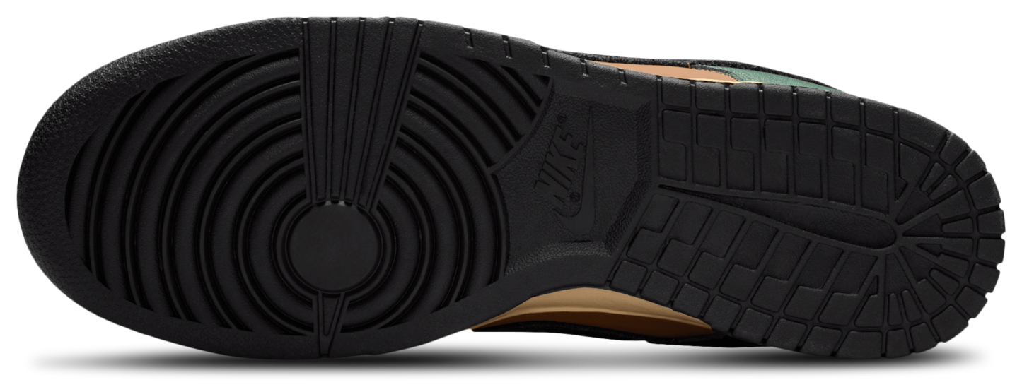 Nike Dunk Low Retro - Black/Fir/Light British Tan - Image 5