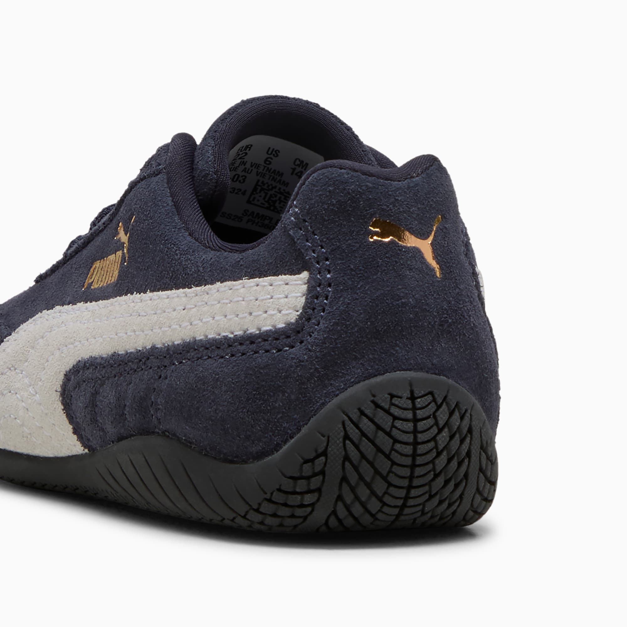 Speedcat OG Toddlers' Easy On Sneakers - New Navy-PUMA White - 3