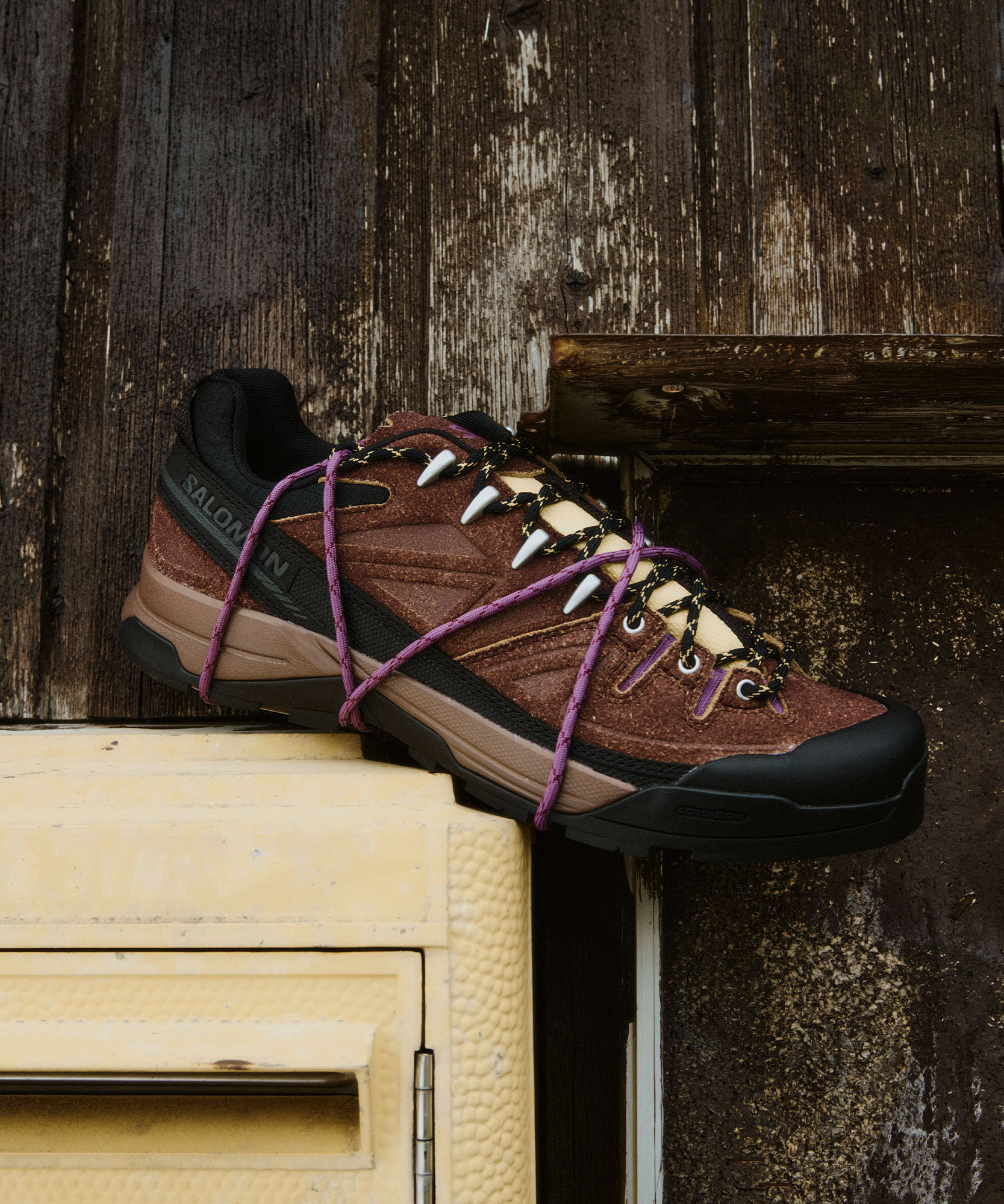 Salomon X-ALP EXPEDITION - Black / Bitter Chocolate / Concord Grape - View 2