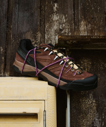 Salomon X-ALP EXPEDITION - Black / Bitter Chocolate / Concord Grape - View 2