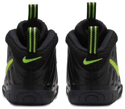 Nike Little Posite Pro 童款 - Voltage Yellow/Black - Image 3