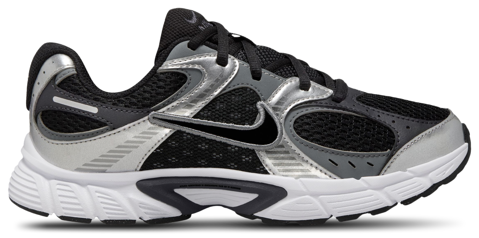 Nike V5 RNR 童款 - Black/White/Silver - Image 1