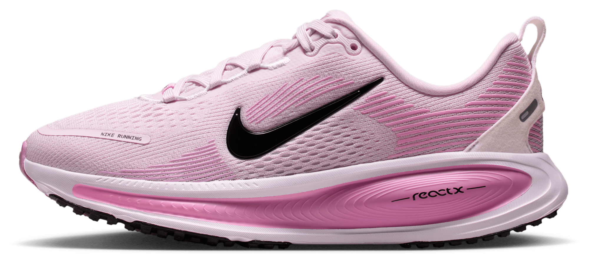 Nike Vomero 18 童款 - Bleached Lilac/Black/Lt Magenta - Image 2
