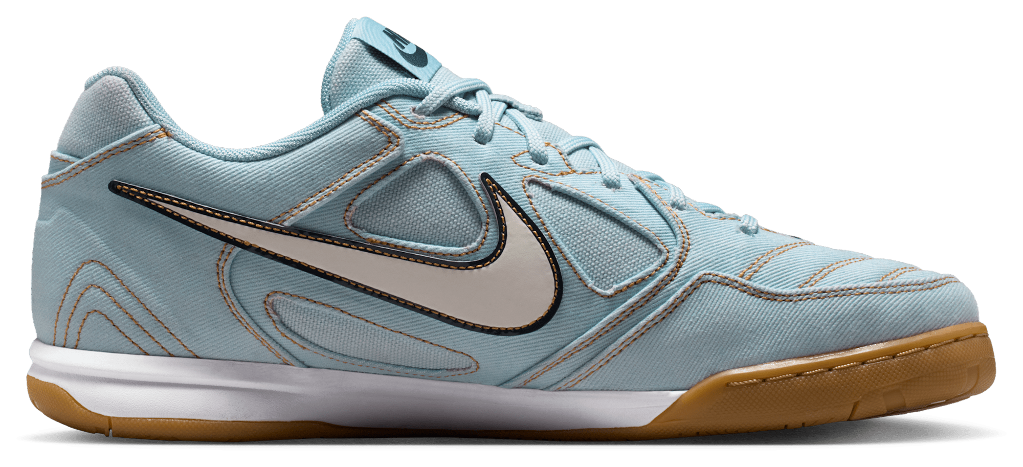 Nike Gato Lv8 - White/Lt Armory Blue/Lt Armory Blue - Image 1