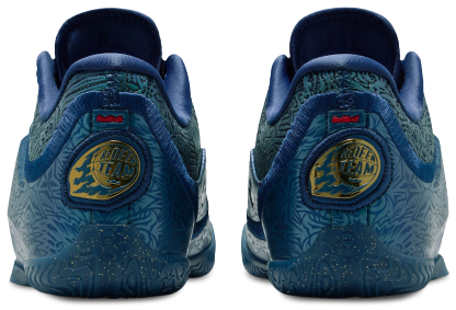 Nike LeBron XXIII 童款 - Midnight Navy/Metallic Gold/University Red - Image 3
