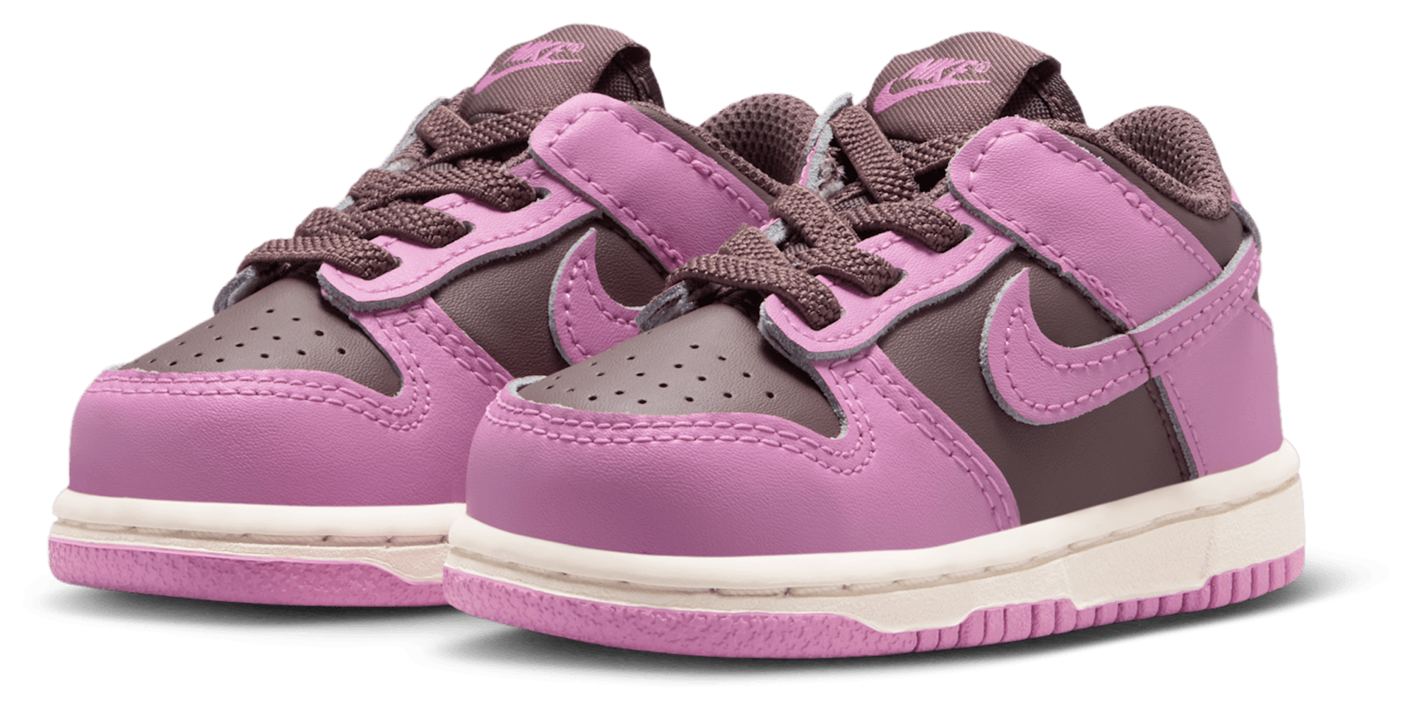 Nike Dunk Low 童款 - Tattoo/Light Magenta/Pale Ivory - Image 6