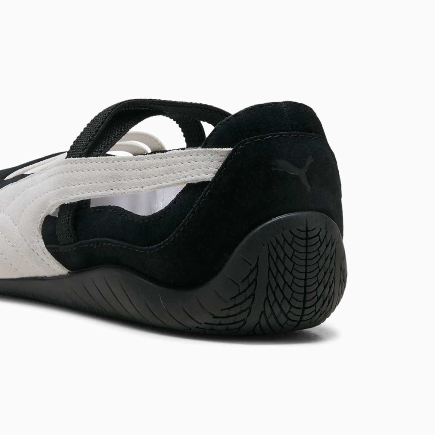 Speedcat Ballet Suede Big Kids' Sneakers - PUMA Black-PUMA White-Warm White - 5