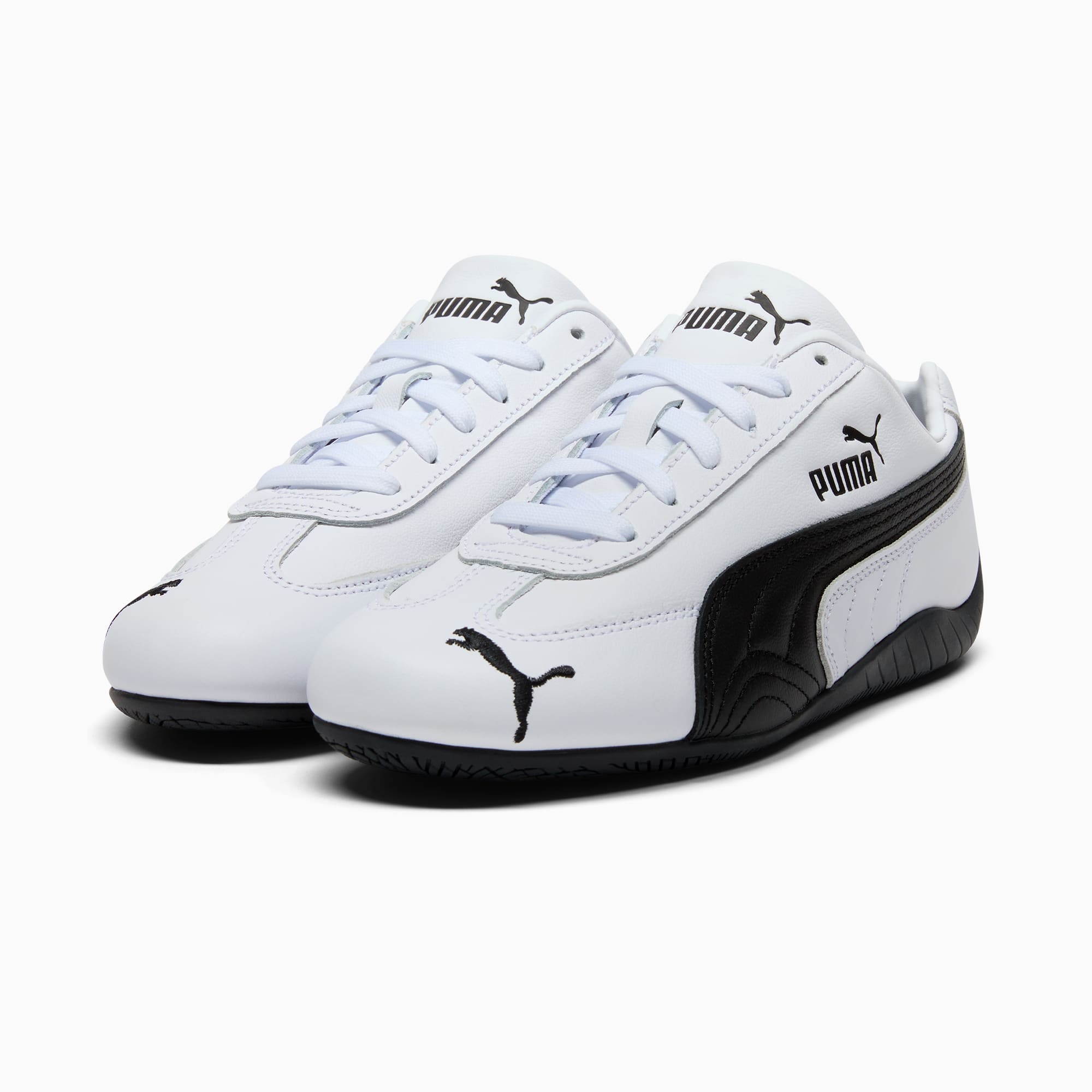 Speedcat Leather Women's Sneakers - PUMA White-PUMA Black - 4