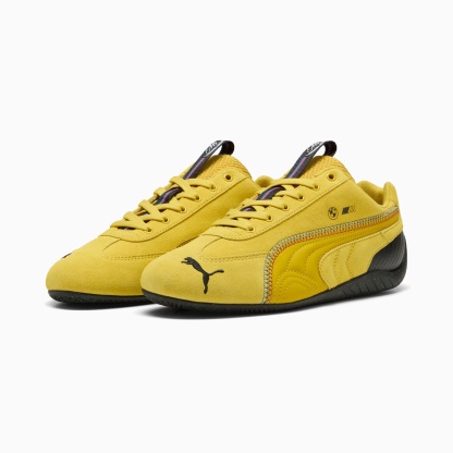 BMW M Speedcat M3 40 Years Men's Sneakers - Dazzling Yellow-PUMA Black - 4
