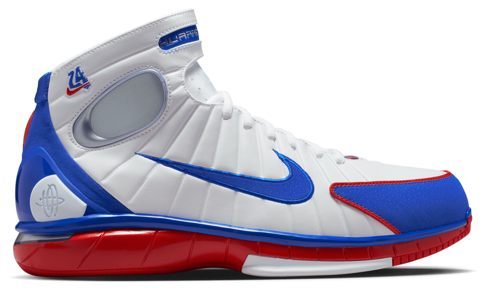 Nike Air Zoom Huarache 2K4 All Star - Varsity Red/White/Varsity Blue - Image 1
