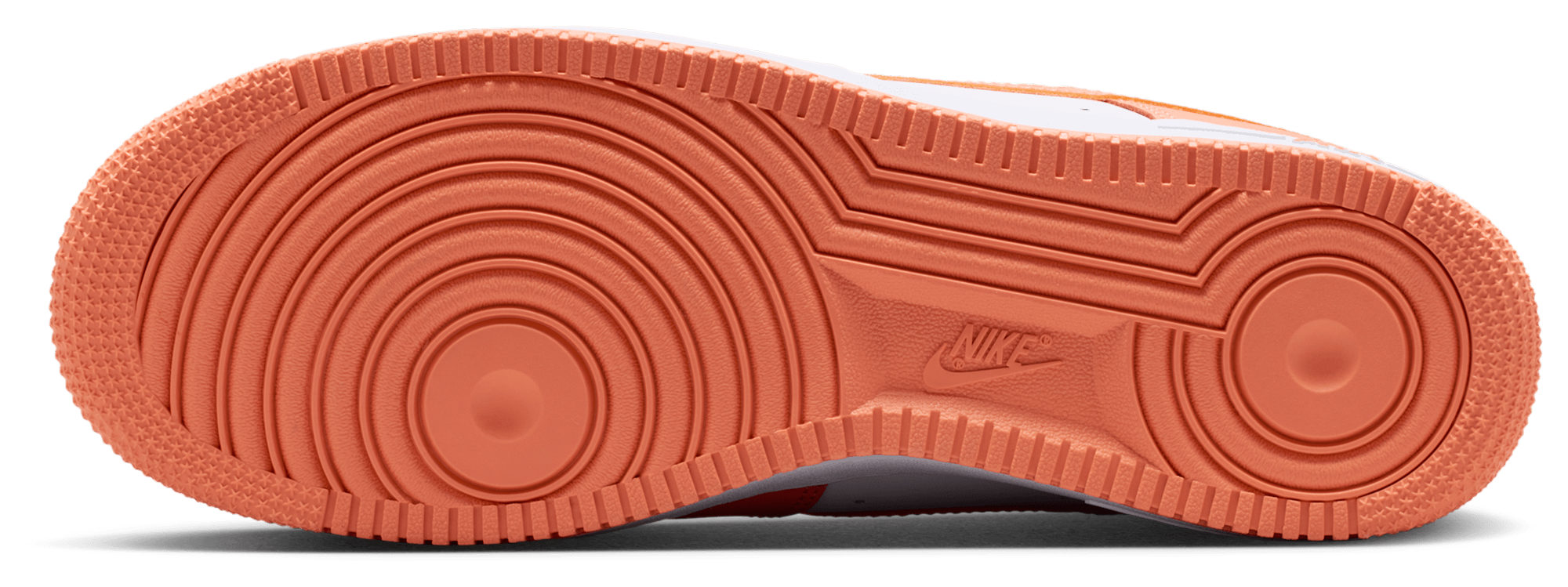 Nike Air Force 1 Low '07 - White/White/Orange Frost - Image 5