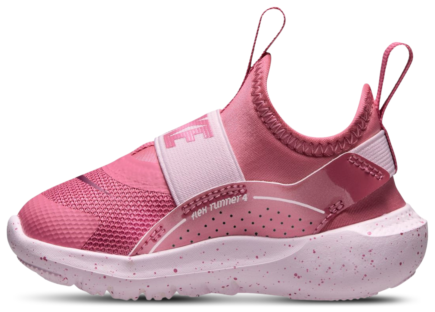 Nike Flex Runner 4 童款 - Peony/Peony - Image 2