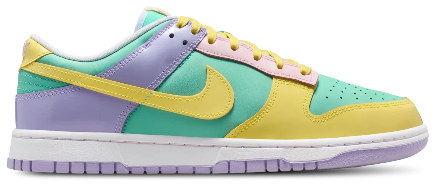 Nike Dunk Low Retro - Emerald Rise/Yellow Pulse/Hydrangeas - Image 1