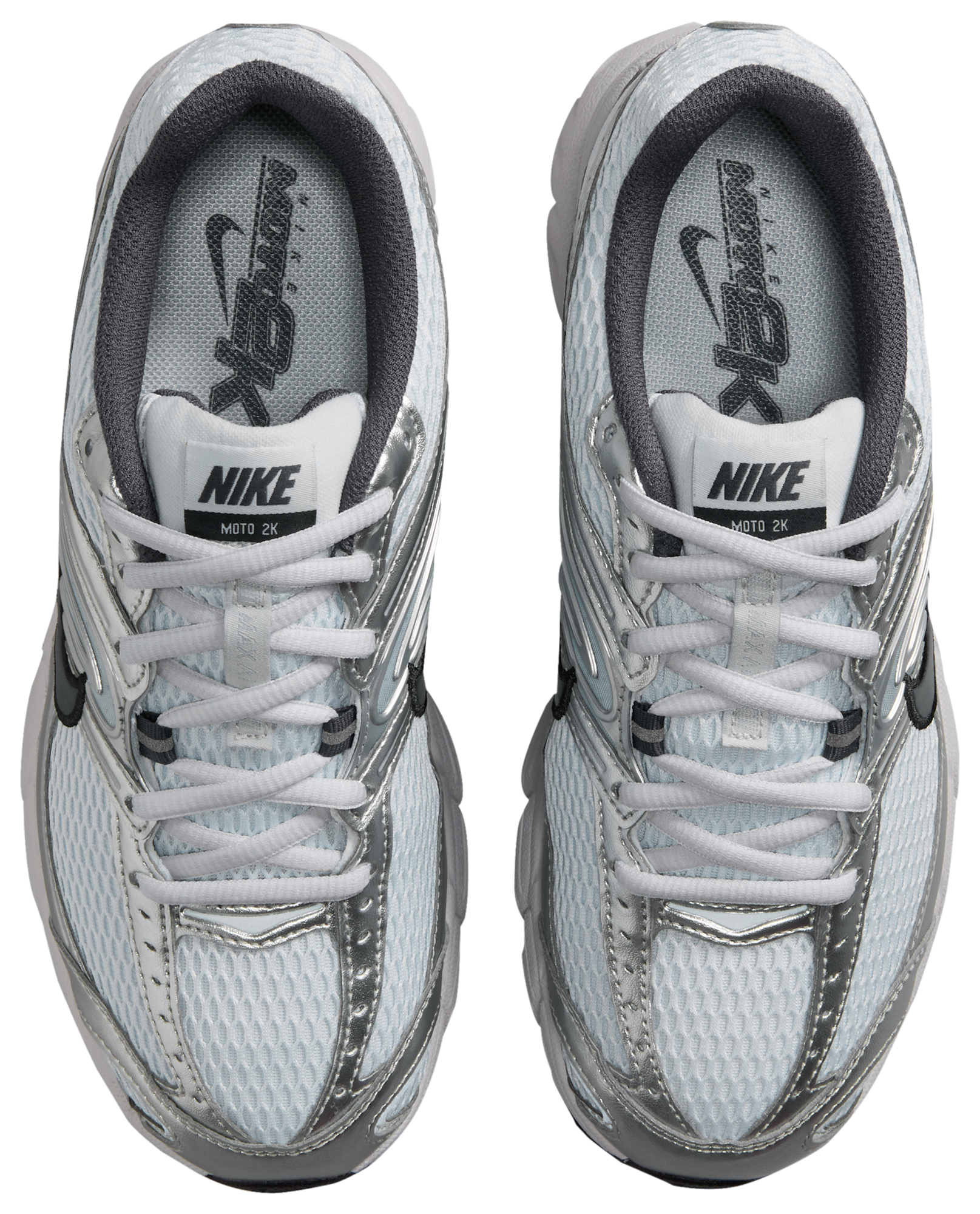Nike Air Max Moto 2K - Pure Platinum/Mtlc Silver/Gridiron - Image 4