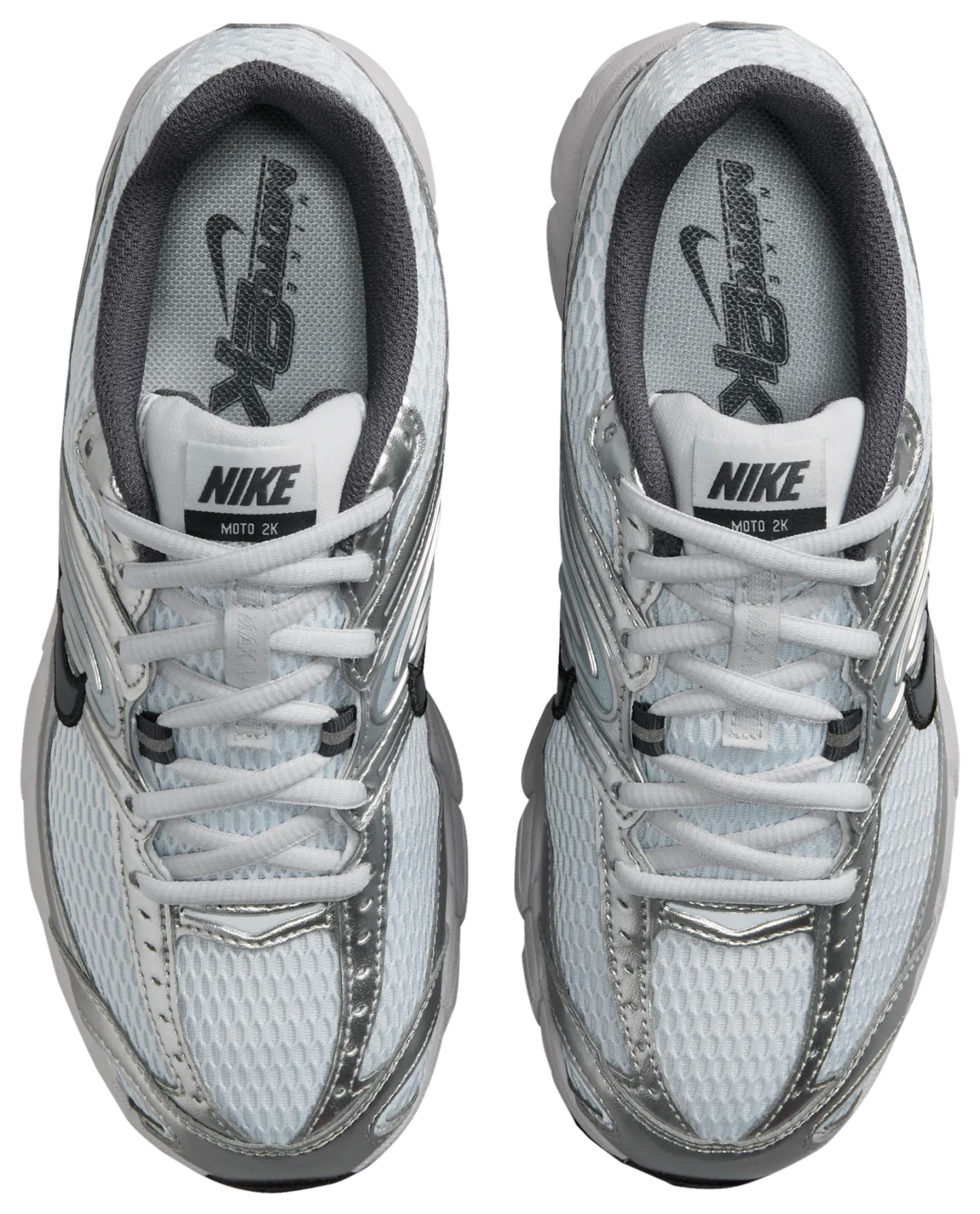 Nike Air Max Moto 2K - Pure Platinum/Mtlc Silver/Gridiron - Image 4