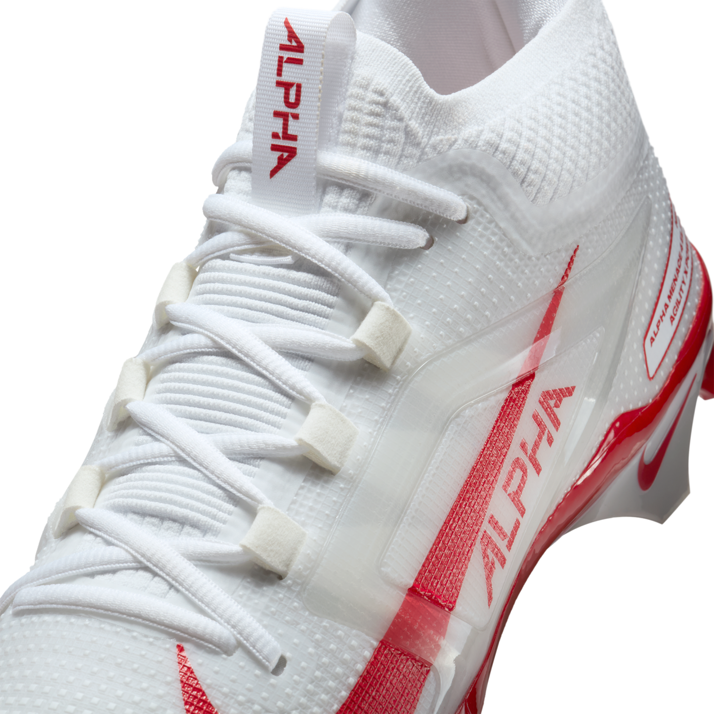 Nike Alpha Menace 4 Elite - Univ Red/White/Univ Red - Image 7