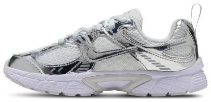 Nike V5 RNR Shine 童款 - White/Silver/Grey - Image 2