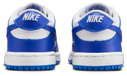 Nike Dunk Low 童款 - White/Blue - Image 3