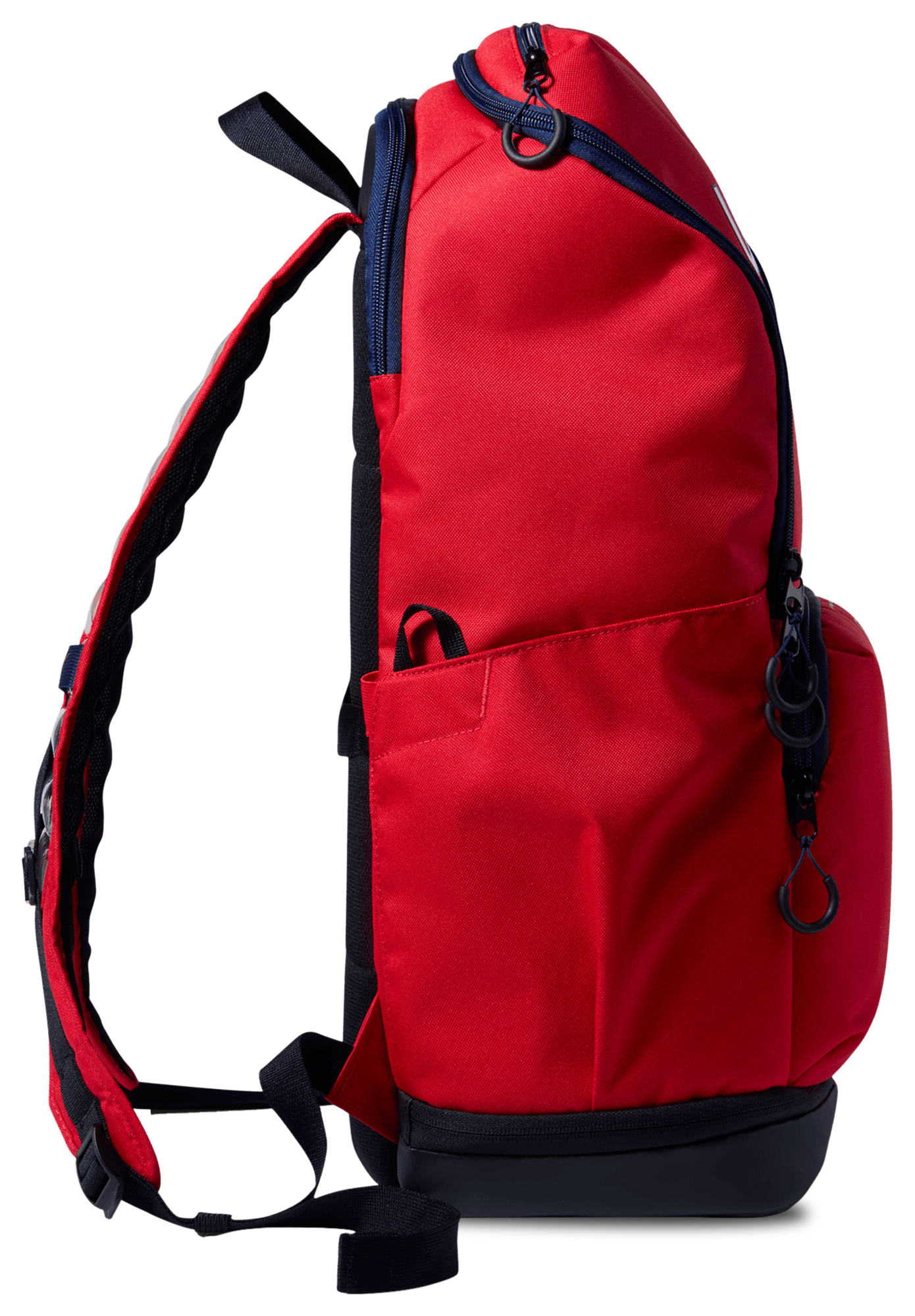 Nike Varsity Elite Backpack - Black/University Red/Metallic Gold - Image 3