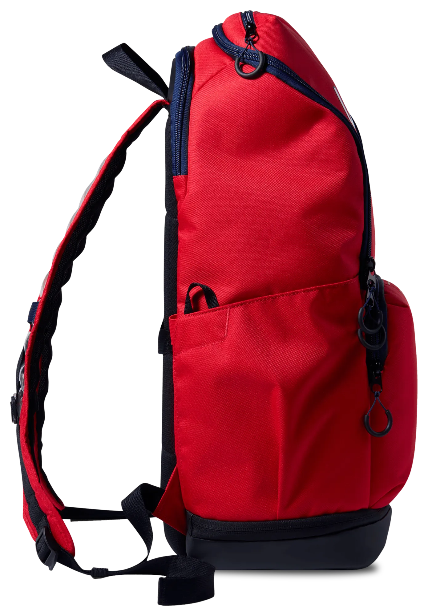 Nike Varsity Elite Backpack - Black/University Red/Metallic Gold - Image 3
