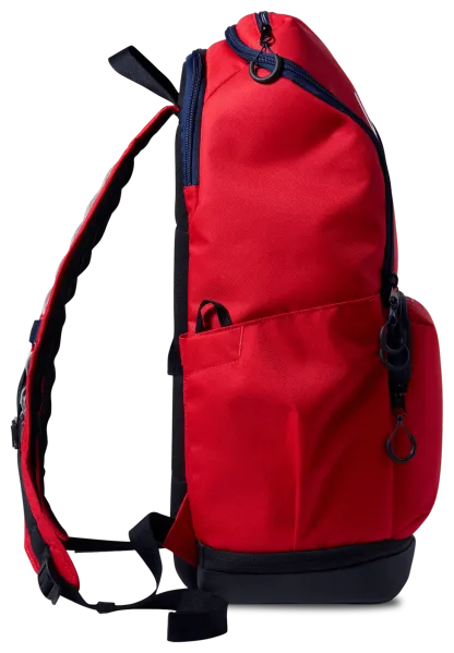 Nike Varsity Elite Backpack - Black/University Red/Metallic Gold - Image 3