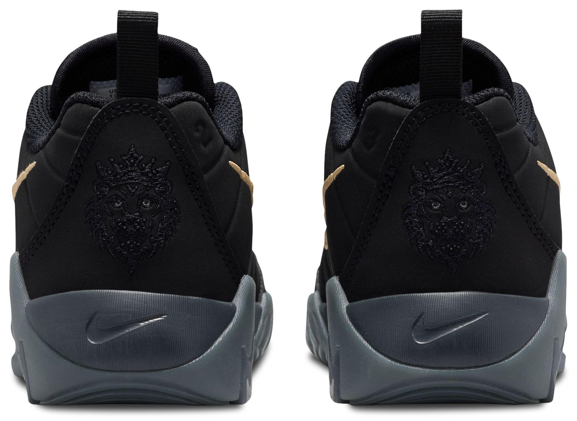 Nike Lebron Witness IX 童款 - Iron Grey/Dark Smoke Gray/Black - Image 3