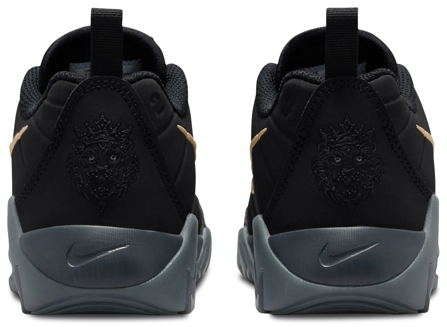 Nike Lebron Witness IX 童款 - Iron Grey/Dark Smoke Gray/Black - Image 3