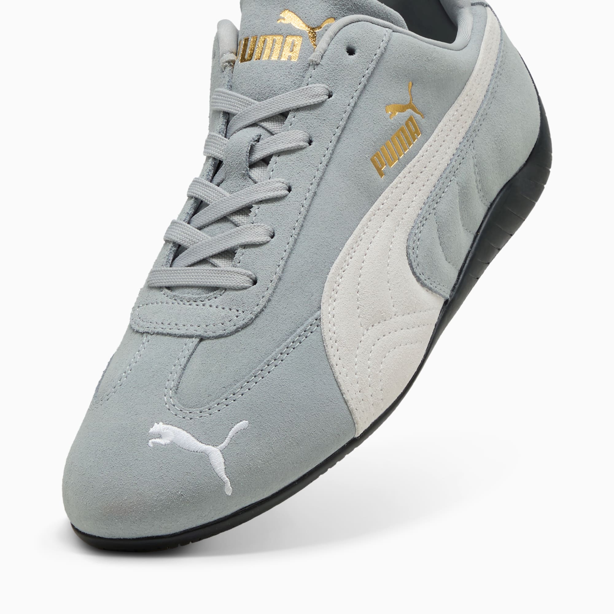 Speedcat OG Sneakers - Cool Mid Gray-PUMA White - 8