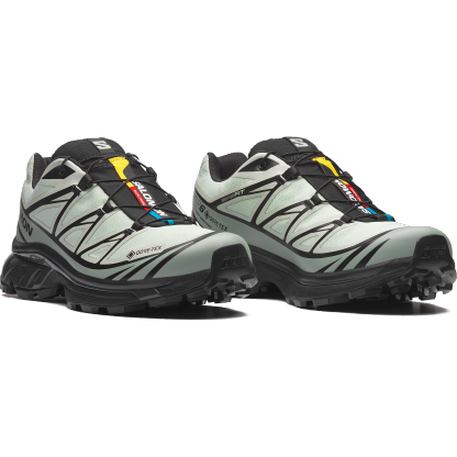 Salomon XT-6 GORE-TEX - Sea Foam / Green Milieu / Black - View 4