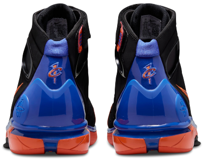 Nike Huarache 2k4 - Black/Varsity Royal/Orange - Image 3