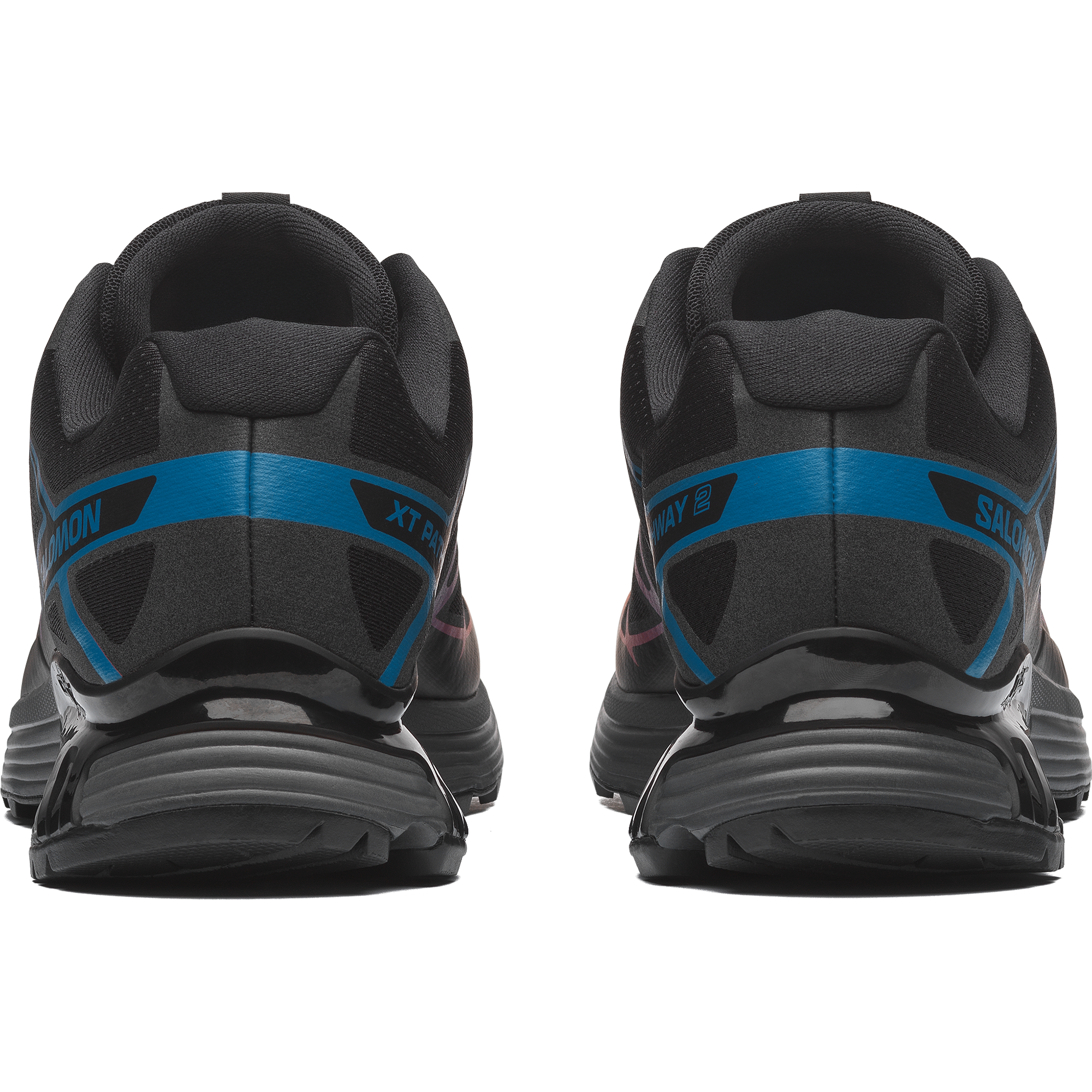 Salomon XT-PATHWAY 2 - Black / Strong Blue / Chili - View 4