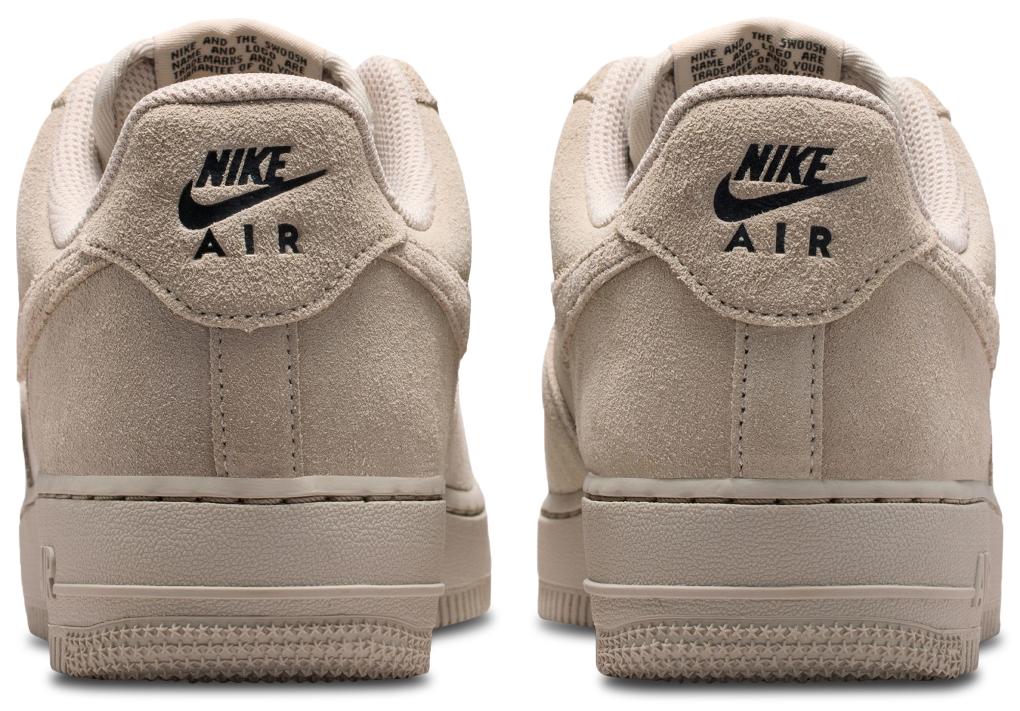 Nike Air Force 1 '07 FL1 - Metallic Silver/Black/Cream - Image 3