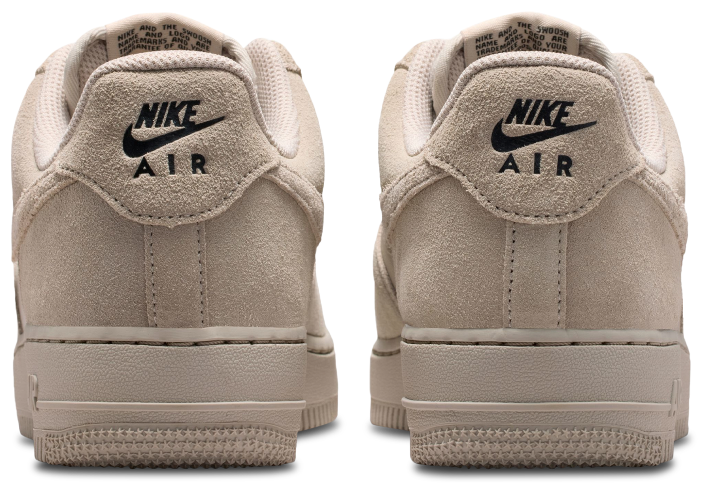 Nike Air Force 1 '07 FL1 - Metallic Silver/Black/Cream - Image 3