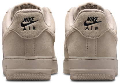 Nike Air Force 1 '07 FL1 - Metallic Silver/Black/Cream - Image 3