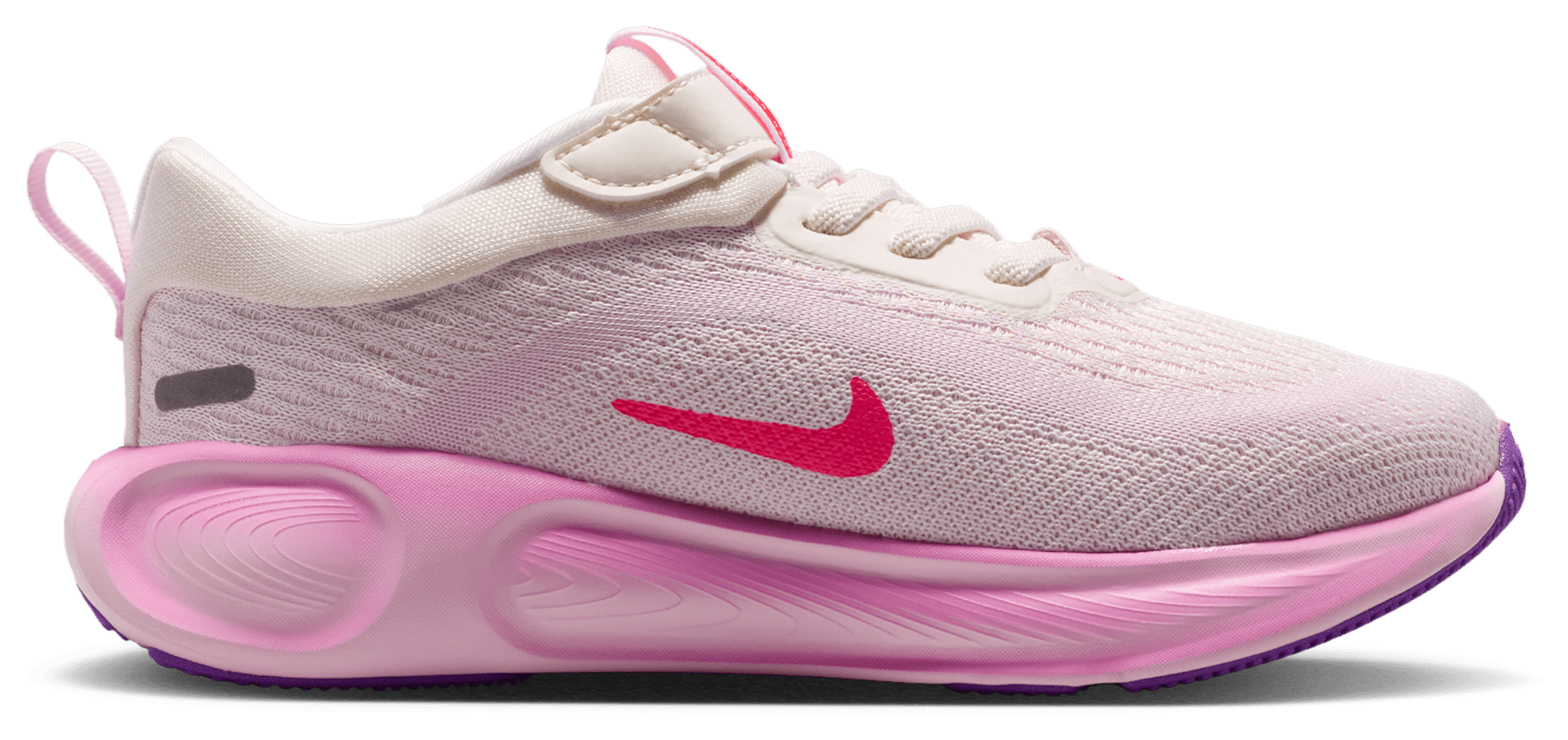 Nike Stellar Ride 童款 - Chalk/Bright Violet/Pink Foam - Image 1