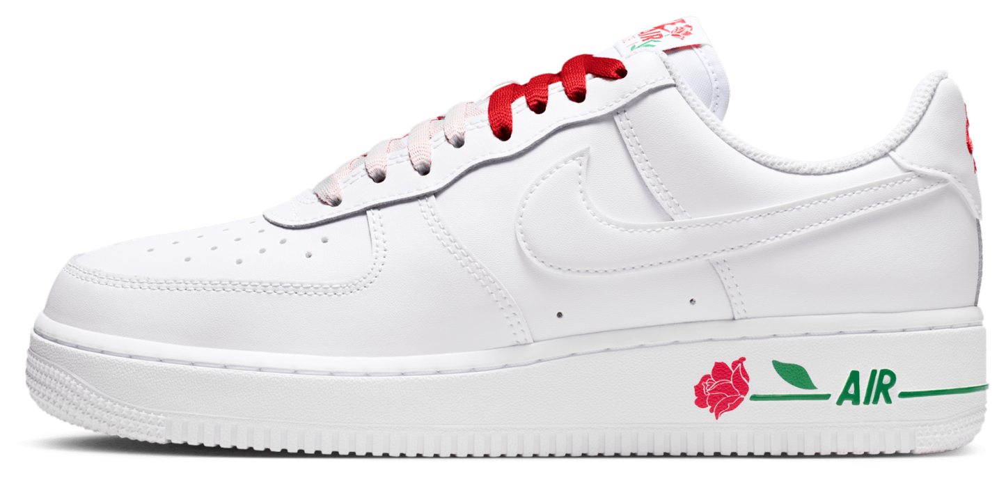 Nike Air Force 1 '07 SE - White/Sport Red/White - Image 2
