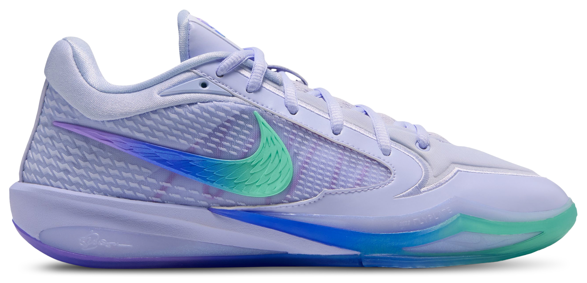 Nike Sabrina 4 - Palest Purple/Green Glow - Image 1