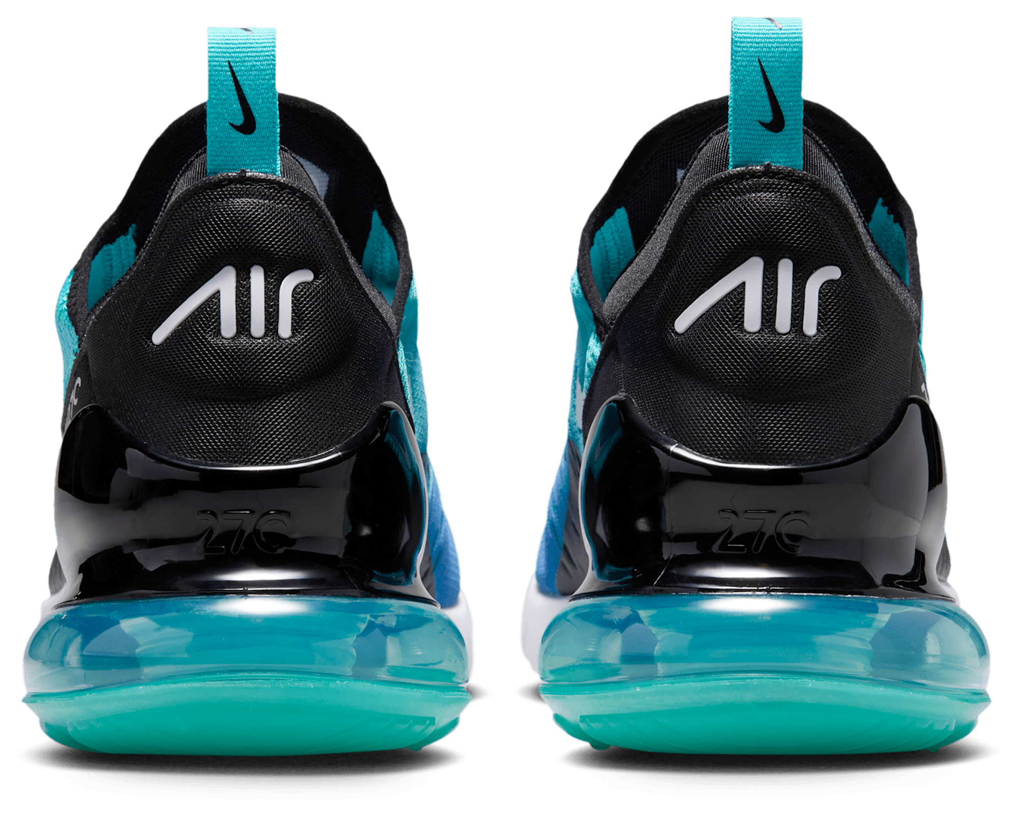 Nike Air Max 270 - White/Dusty Cactus/Hyper Royal - Image 3