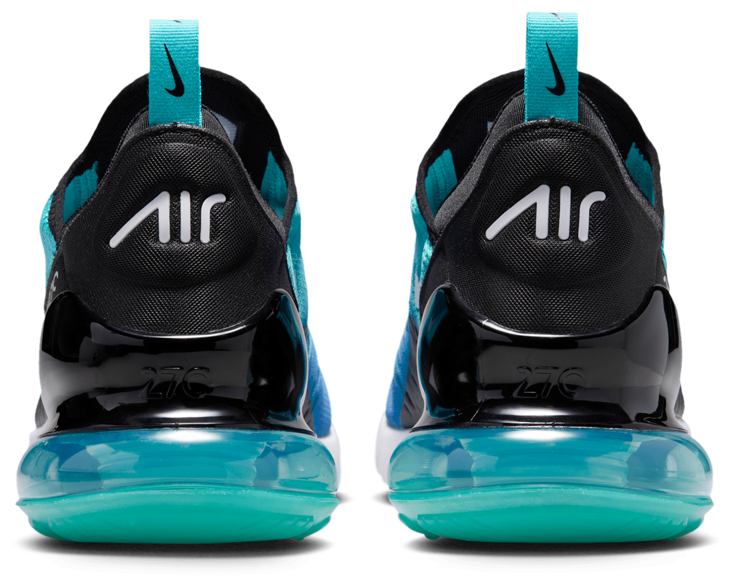 Nike Air Max 270 - White/Dusty Cactus/Hyper Royal - Image 3