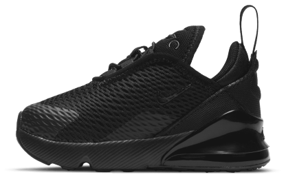 Nike Air Max 270 童款 - Black/Black - Image 2