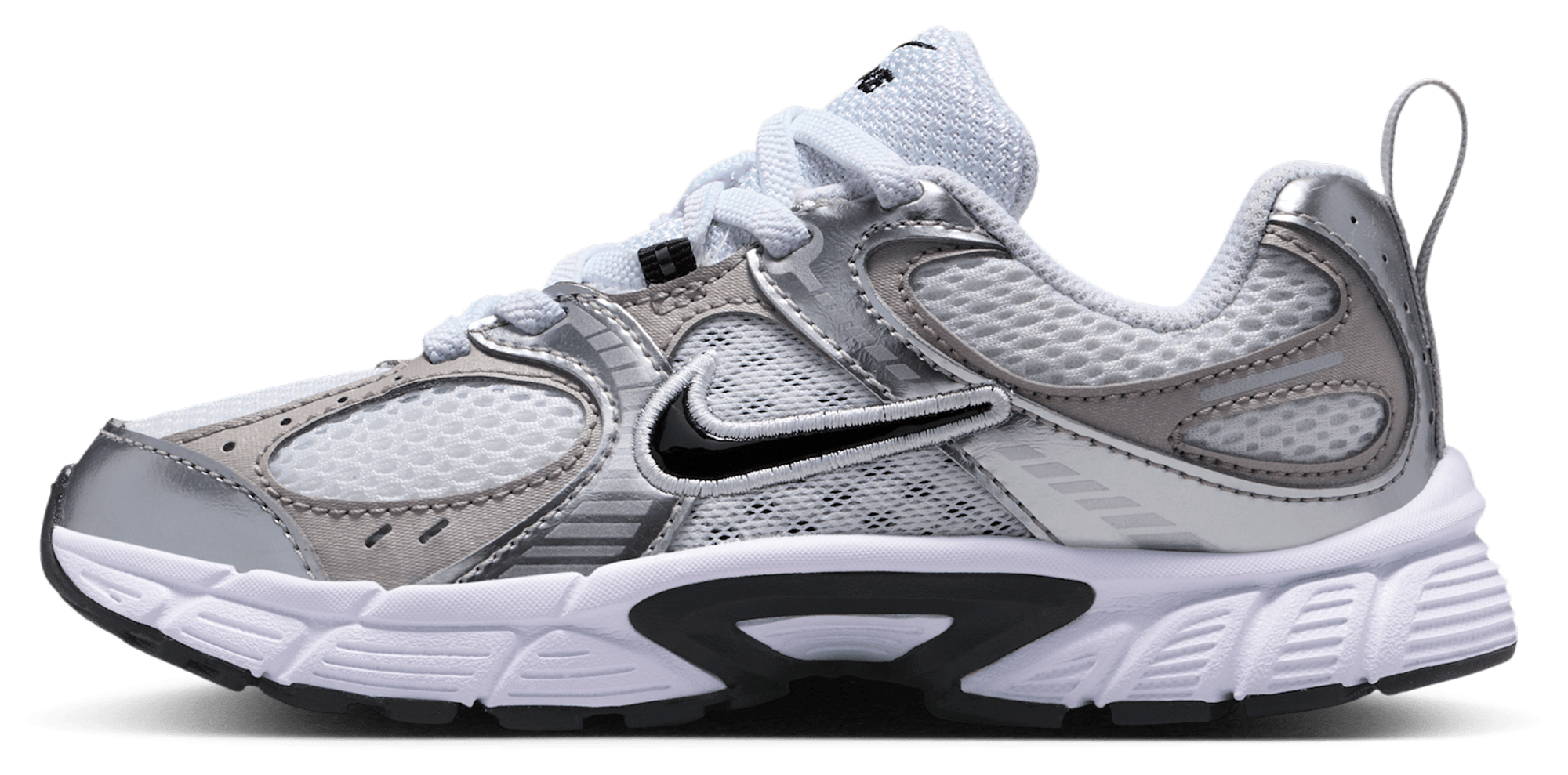 Nike V5 RNR 童款 - White/Black/Vast Grey - Image 2