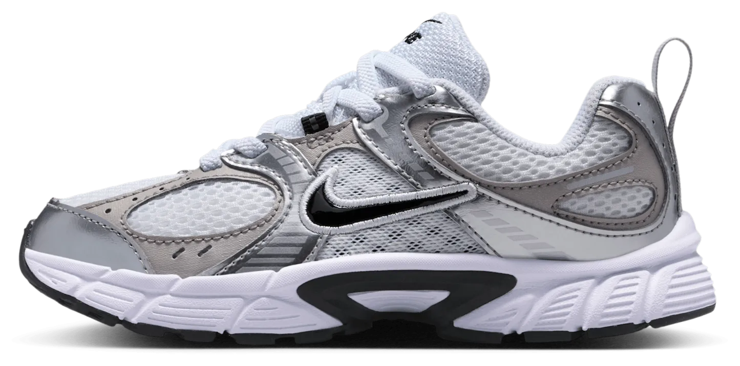 Nike V5 RNR 童款 - White/Black/Vast Grey - Image 2