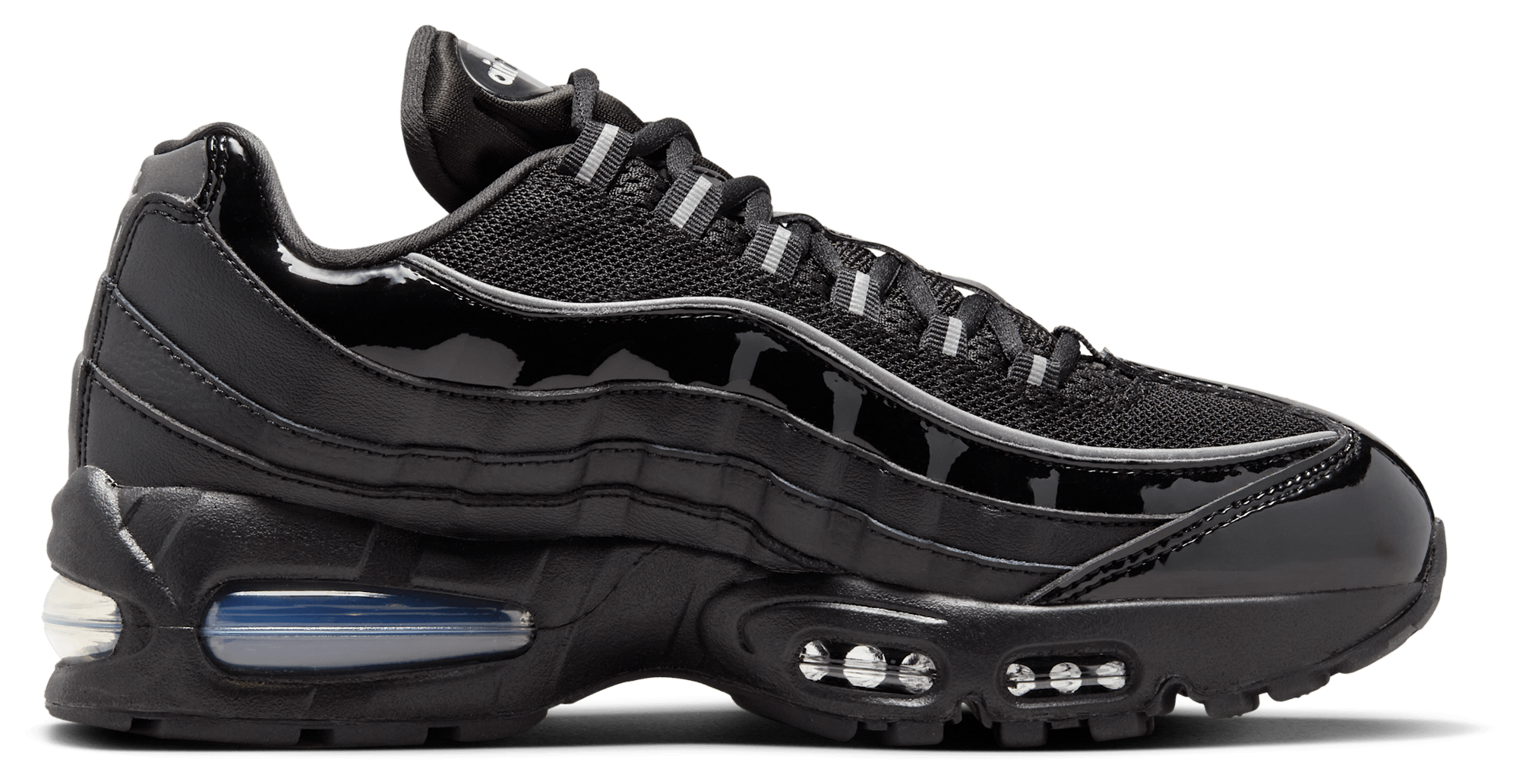 Nike Air Max 95 Big Bubble - Black/Mtlc Silver/Reflect Silver - Image 1