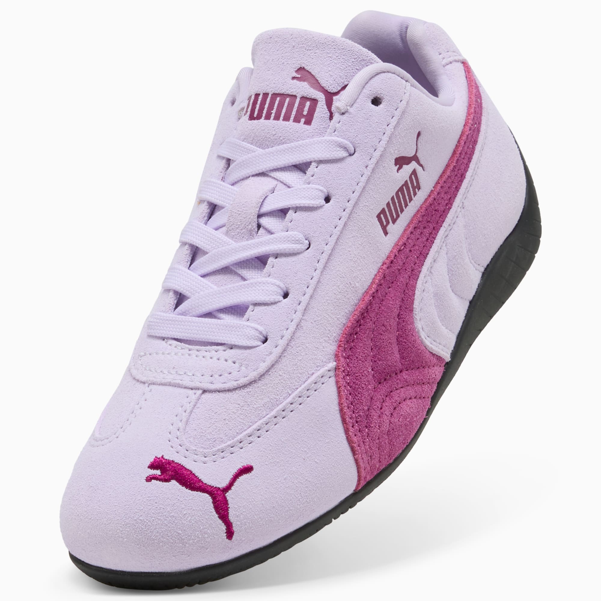 Speedcat OG Big Kids' Sneakers - Light Lavender-PUMA Black - 8