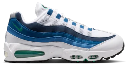 Nike Air Max 95 - Emerald Green/White/Lake Blue - Image 1