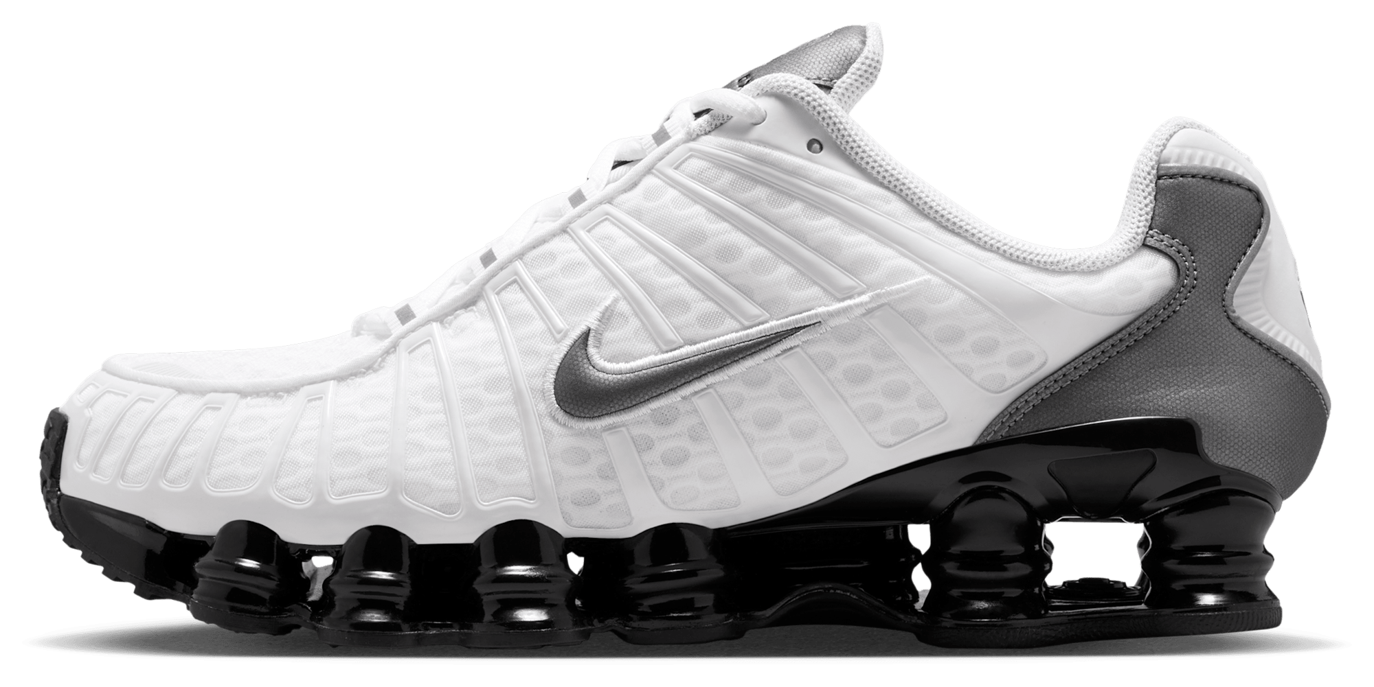 Nike Shox TL - Black/Mtlc Cool Grey/White - Image 2