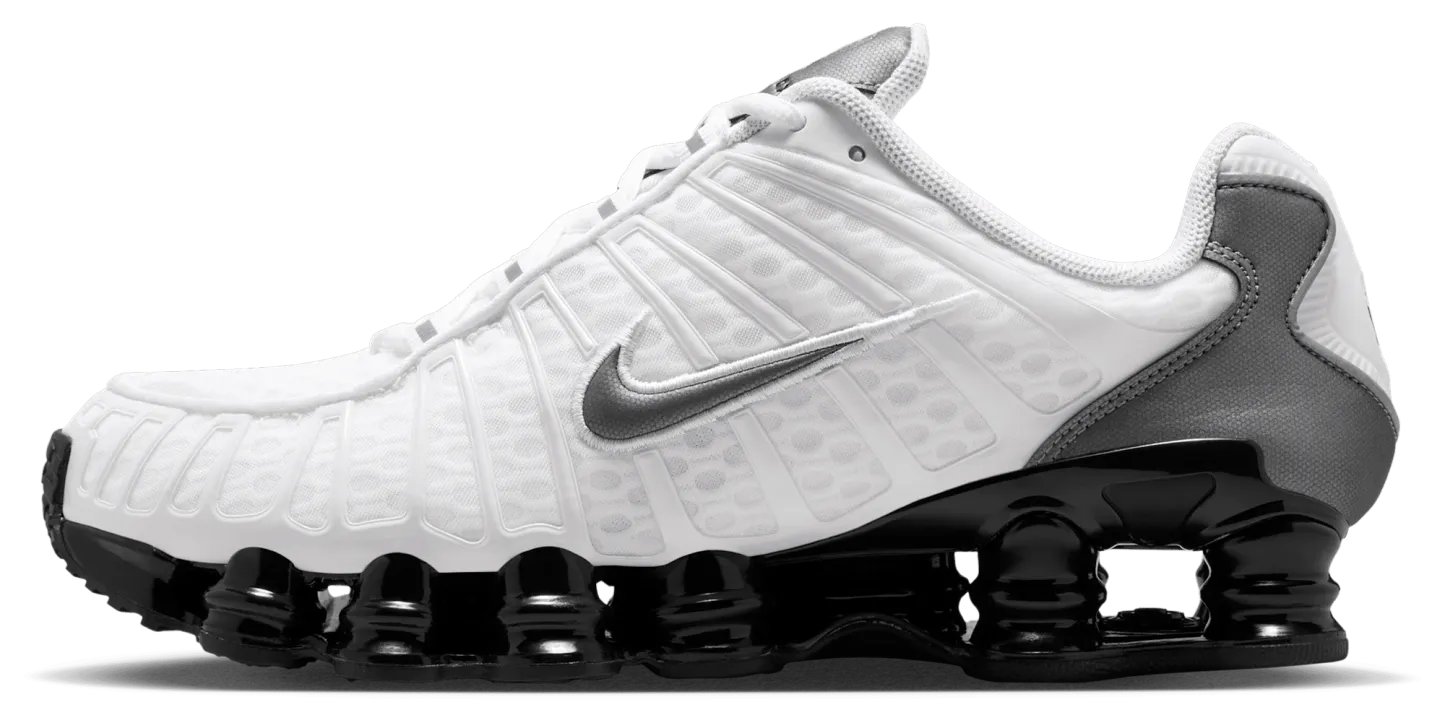 Nike Shox TL - Black/Mtlc Cool Grey/White - Image 2