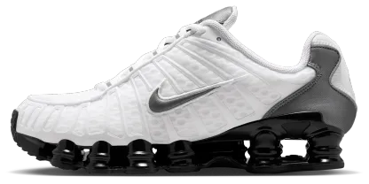 Nike Shox TL - Black/Mtlc Cool Grey/White - Image 2